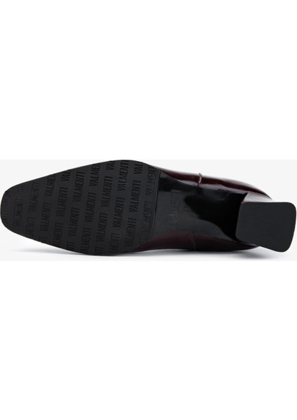 Kadın Hakiki Deri Bordo Rugan Topuklu Bot 33 11505 Bn Bot SK25-26 Bordo Rgn indirimleri