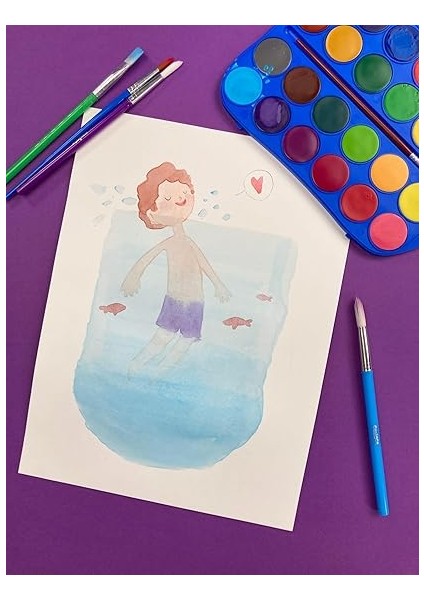 Sulu Boya 30 Mm. Fırçalı 24'lü Yeni fiyatları