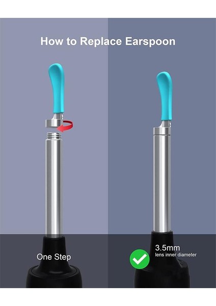 Bebırd R1 Kulak Temizleyici Yedek Başlık modelleri