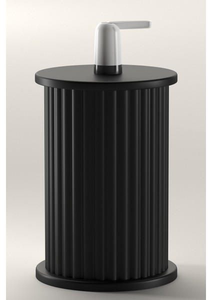 Modena Damacana Kılıfı Mat Siyah - Komple Siyah - Dekoratif Lüks Damacana Gizleme Saklama Kılıfı