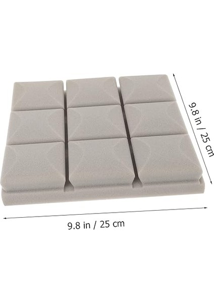 4 Duvarlar Için Gürültü Azaltıcı Ses Panelleri Akustik Paneller Kendinden Yapışkanlı Akustik Stüdyo Panelleri Meydan Ses Yalıtım Matı Köpük fırsatları