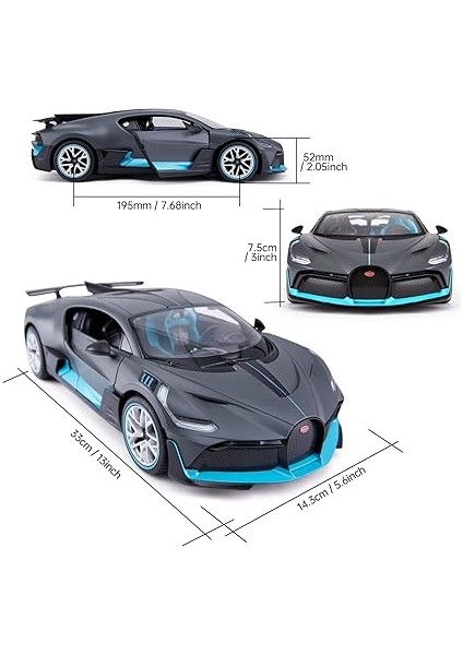 1:14 Uzaktan Kumandalı Araba Bugatti Divo Man Kapı Açılan 2.4 Ghz modelleri
