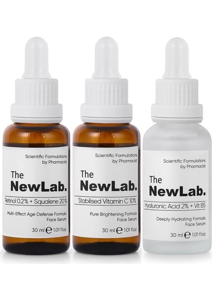The Newlab. Aydınlatıcı ve Canlandırıcı Serum Seti