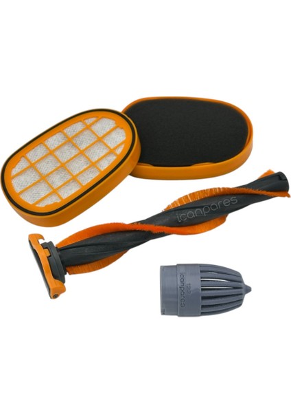 Philips Uyumlu XC7043 & FC6823 Speedpro Max Süpürge Başlık Fırçası, Seperatör ve Filtre 2 Adet