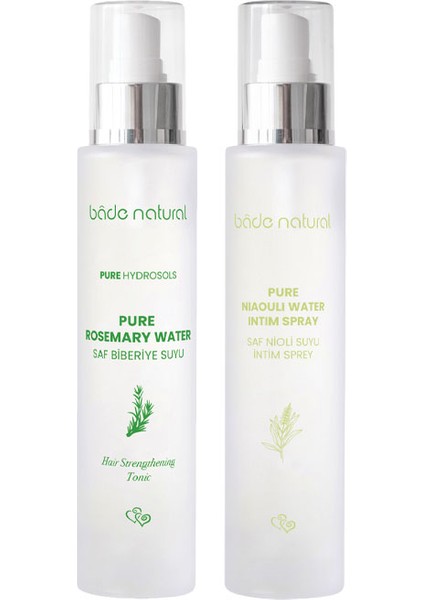 Biberiye Suyu Saç Toniği & Nioli Suyu Intim Bakım Sprey %100 Doğal ve Saf