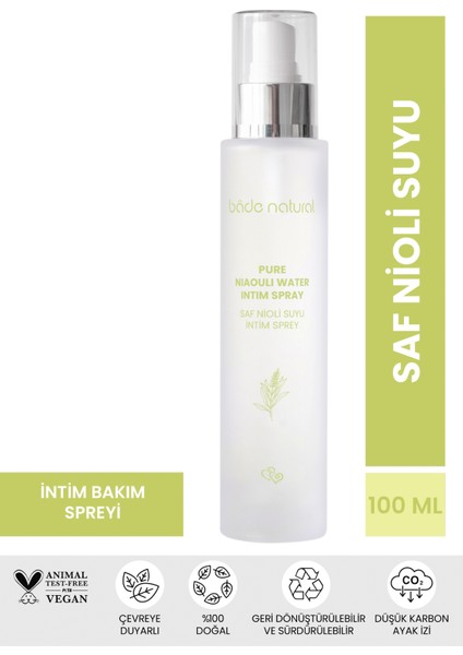 Biberiye Suyu Saç Toniği & Nioli Suyu Intim Bakım Sprey %100 Doğal ve Saf fırsatları