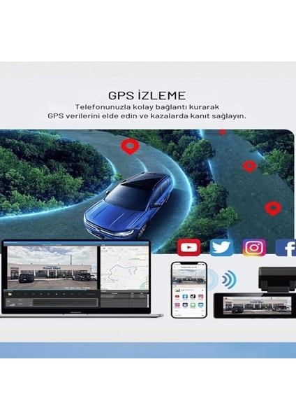 A3 4K Wifi Dahili S Araç Kamerası fiyatları