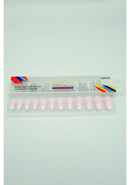 Litaetrend 3 Renk Toplam 36 Adet Badem Tırnak Tak ve Çık Kendinden Yapışkanlı Takma Tırnak fırsatları