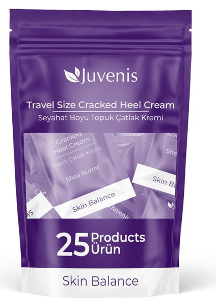 Juvenis Skin Balance Topuk Çatlak Kremi Seyahat Seti