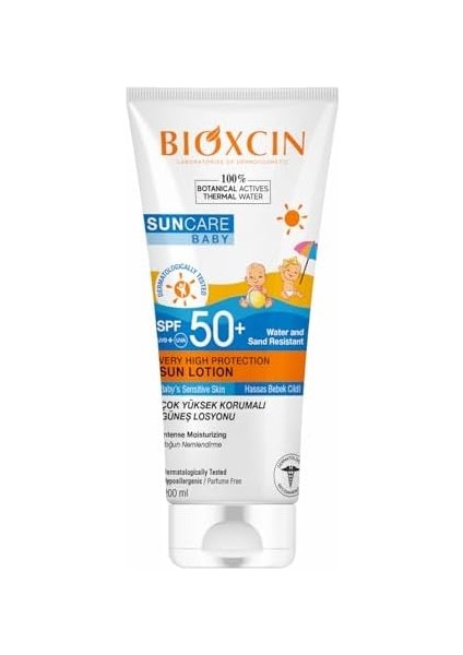 Bioxcin Hassas Ciltler Için Çok Yüksek Korumalı Mineral Güneş Kremi Bebek 50 Spf 100 ml fiyatları
