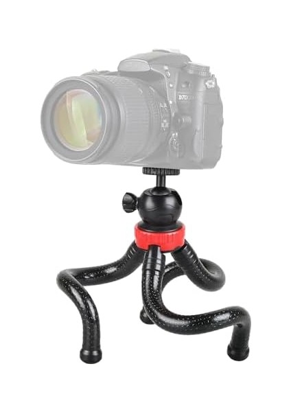 Ayex Mt-10 Esnek Mini | Küresel Kafa ve Telefon Tutucu, Kamera & Akıllı Telefon Uyumlu, 27 Cm, 1 kg Taşıma Kapasiteli fiyatları