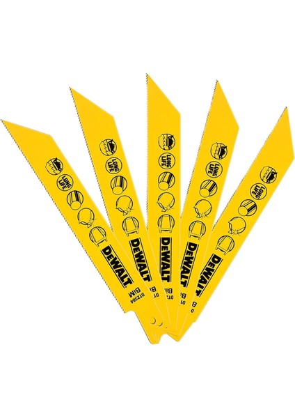 0-10-425 Tılkı Kuyruğu Testere, Sarı, 5 Adet