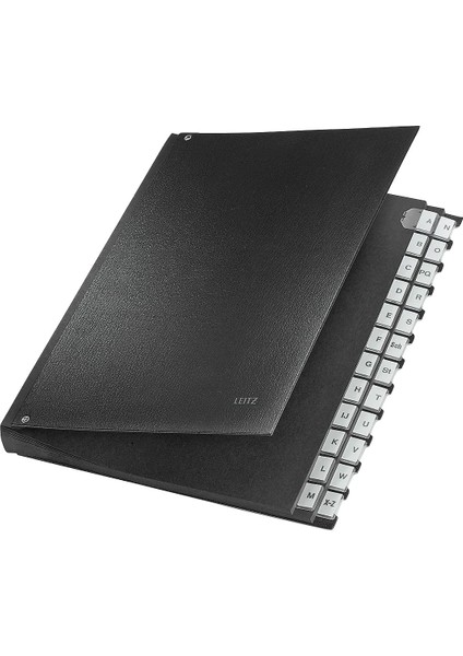 Evrak Düzenleyici Pp Kaplı A-Z Harf, Siyah