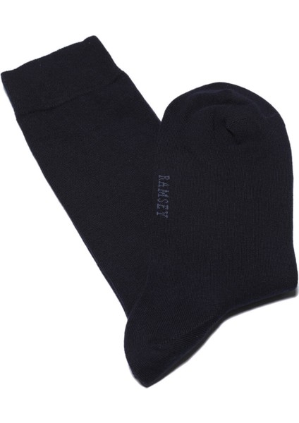 Lacivert %80 Pamuk ,%20 Polyamid Çorap
