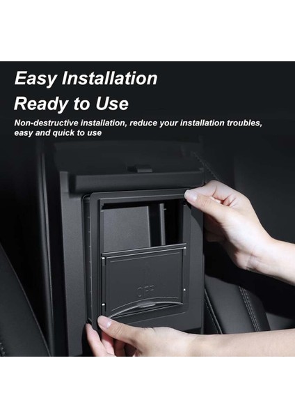 Tesla Model Y Için Uyumlu Kol Dayama Kapağı Altı Gizli Saklama Kutusu modelleri