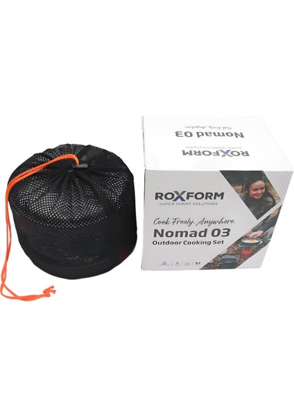Nomad 03 Kamp Tencere Seti – 4 Kişilik Çok Fonksiyonlu Set indirimleri