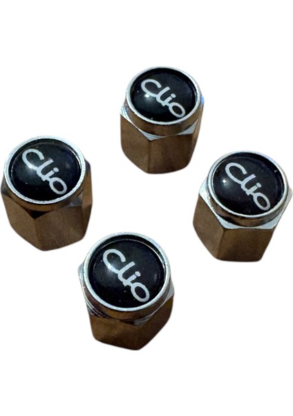 Clio Logo Metal Siyah Renk 4 Adet Sibop Kapak fiyatları