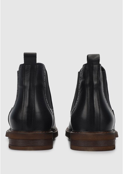 Siyah Deri Erkek Bot fırsatları