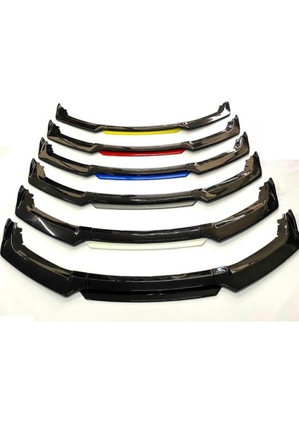 Universal 4 Parça Lip Piano Black Parlak Siyah 6 Renk Çeşit