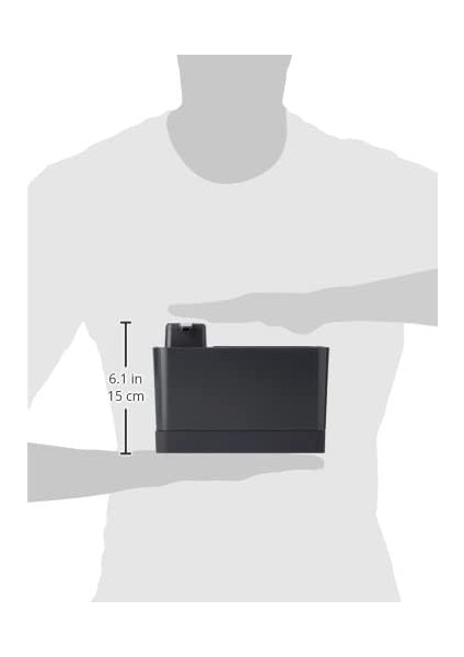 Sabunluk ve Sünger Seti Ikili Koyu Gri 302602 modelleri