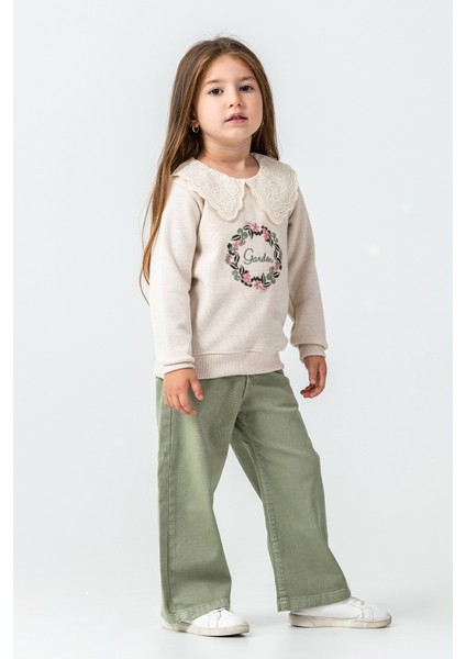 Garden Nakışlı Kız Çocuk 2\'li Takım - 26K 6335 fiyatları