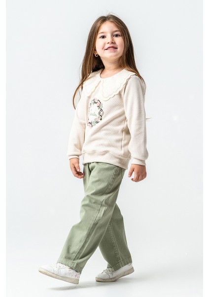 Garden Nakışlı Kız Çocuk 2\'li Takım - 26K 6335 modelleri