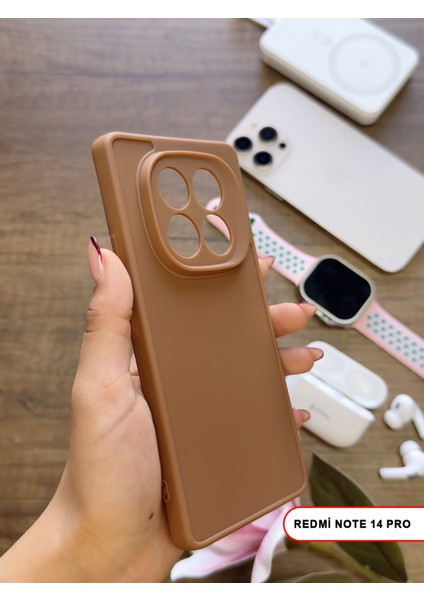 Redmi Note 14 Pro Uyumlu Kamera Korumalı Darbeye Dayanıklı Renk Atmayan Keep Silikon Kılıf