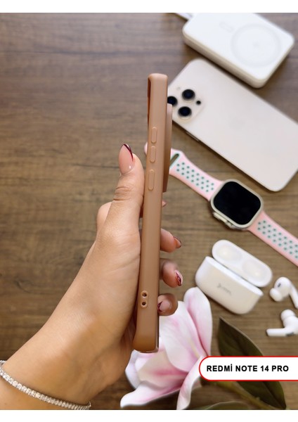 Redmi Note 14 Pro Uyumlu Kamera Korumalı Darbeye Dayanıklı Renk Atmayan Keep Silikon Kılıf modelleri