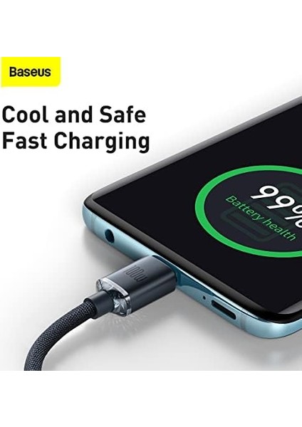 Crystal 100W 200 cm Type-C Şarj Kablosu fiyatları