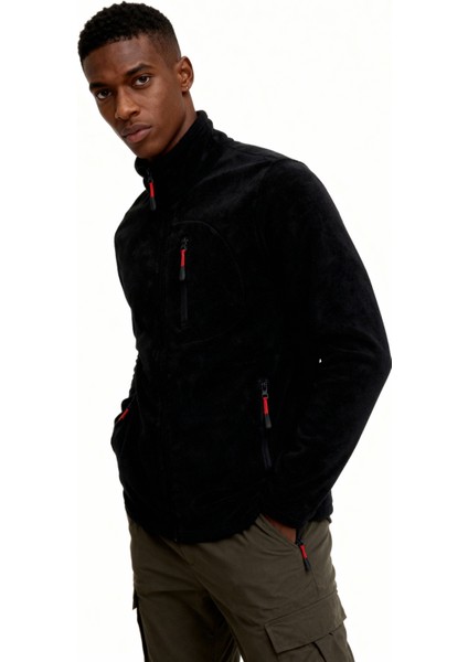 Erkek Extreme Rüzgar Geçirmez Cepli Outdoor Tam Fermuarlı Polar Ceket E223 fiyatları