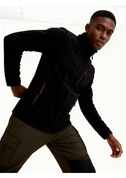 Erkek Extreme Rüzgar Geçirmez Cepli Outdoor Tam Fermuarlı Polar Ceket E223 modelleri