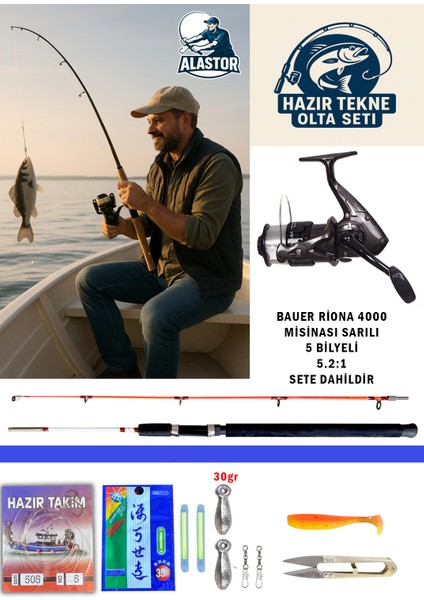 Hazır Tekne Bot Olta Seti Hazır Olta Takımı 150'LIK Kamış Hazır Balıkçı Oltası Tekne Kamışı fiyatları