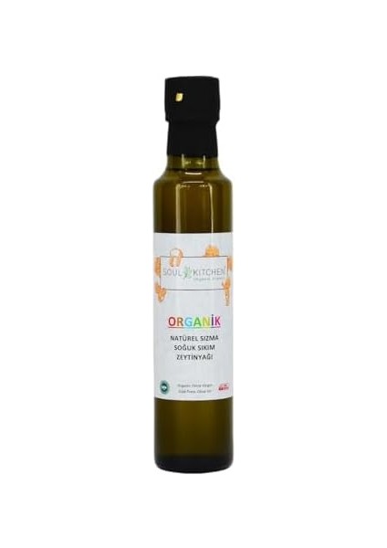 Soul Kitchen Organik Natürel Sızma Soğuk Sıkım Zeytinyağı 250ML fiyatları