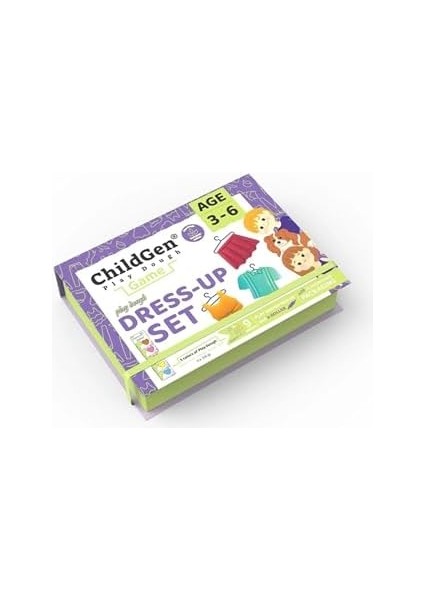 Giysi Giydirme Sahneli Oyun Hamuru Kutusu modelleri