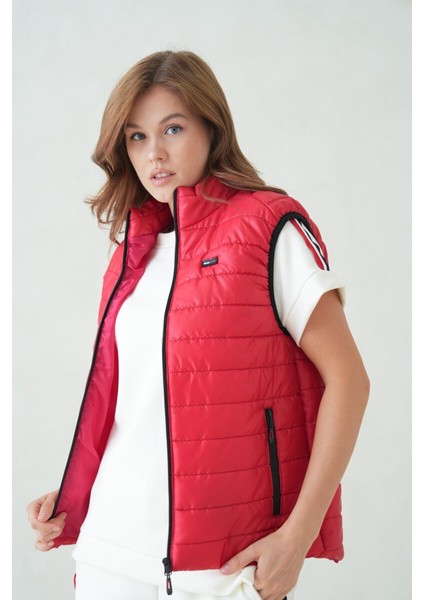 İçi Astarlı Su ve Rüzgar Geçirmez Cepli Kadın Yelek fiyatları