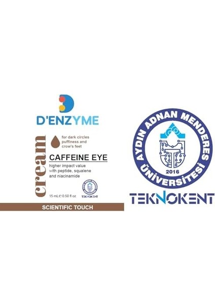 D&apos;enzyme Kafein Göz Kremi - Göz Altı Morluk Karşıtı (For Dark Cırcles, Puffıness And Crow&apos;s Feet)