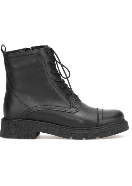 Elit Zorivelle Kadın Hakiki Deri Klasik Bot Siyah