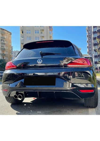 Volkswagen Scirocco Makyajlı Difüzör 2014-2017 Parlak Siyah modelleri