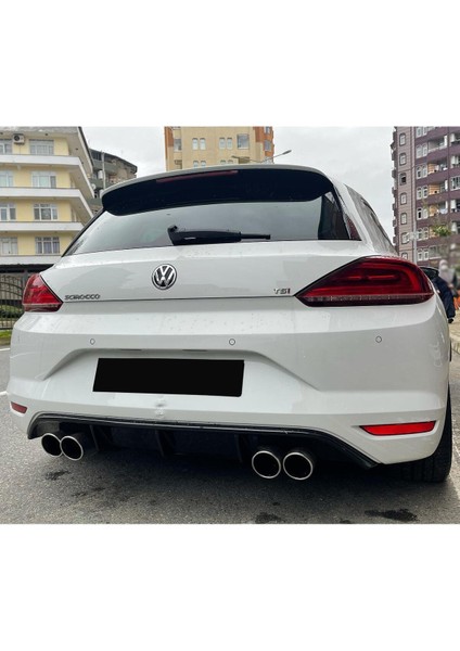 Volkswagen Scirocco Makyajlı Difüzör 2014-2017 Parlak Siyah fırsatları