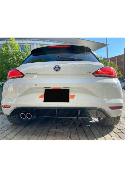 Volkswagen Scirocco Makyajlı Difüzör 2014-2017 Parlak Siyah
