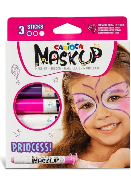 Mask Up Yüz Boyasi – Prenses (3 Renk)
