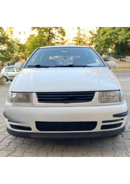Vw Polo Mk3 1994-2003 Uyumlu Evrensel 2 Parça Astra H Model Ön Ek Tampon Dili Lip Esnek Karlık