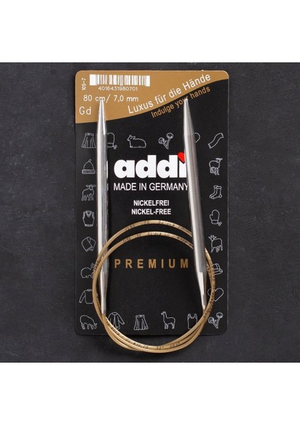 Addi 7mm 80CM Klasik Misinalı Şiş- 105-7