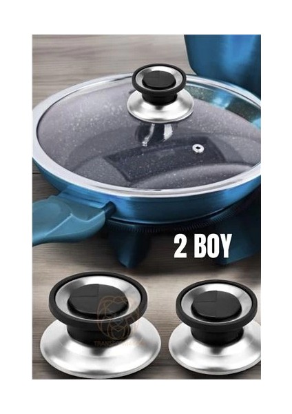 Turk Tencere Tava Tepesi Tencere Tava Kapağı Tutucu 2 Boy