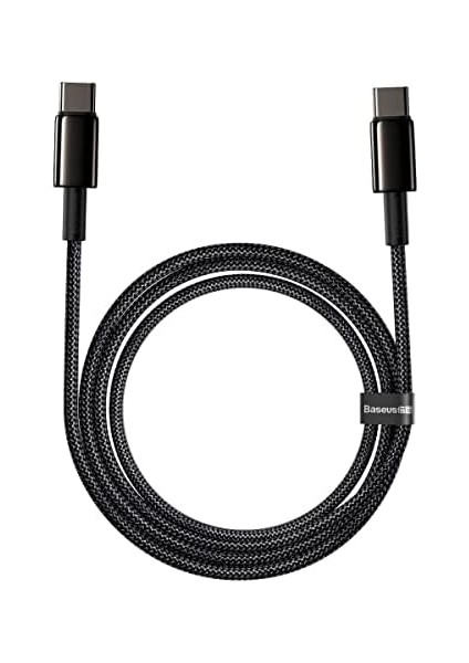 Hızlı Şarj Kablosu Type-C To Type-C 100W, 2m, Siyah modelleri