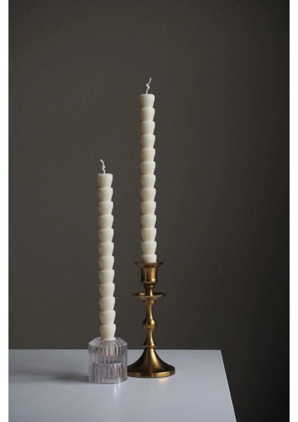 Şamdan Mum 2’li Set