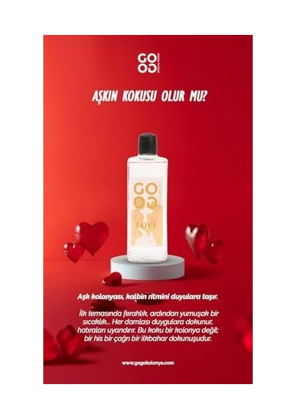 Gogo Love Kolonya 250ML modelleri