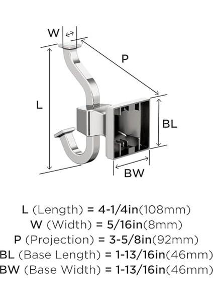 Bornoz Askısı - Mulholland Serisi, Krom modelleri