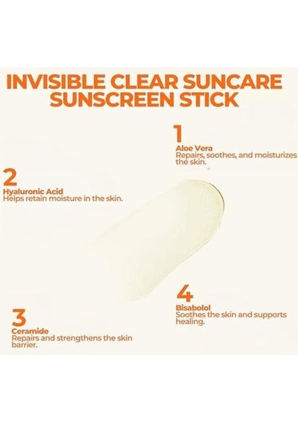 Sinoz Nemlendirici Şeffaf Stick Güneş Kremi SPF50+ 15 gr modelleri