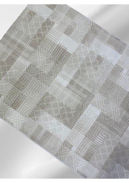 Jayla Desen Bej Renk Kesme Kaymaz Taban Halı Yolluk